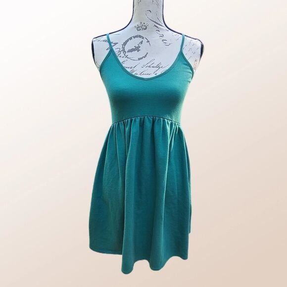 WILD FABLE teal strappy‎ dress Extra Small - Picture 1 of 5